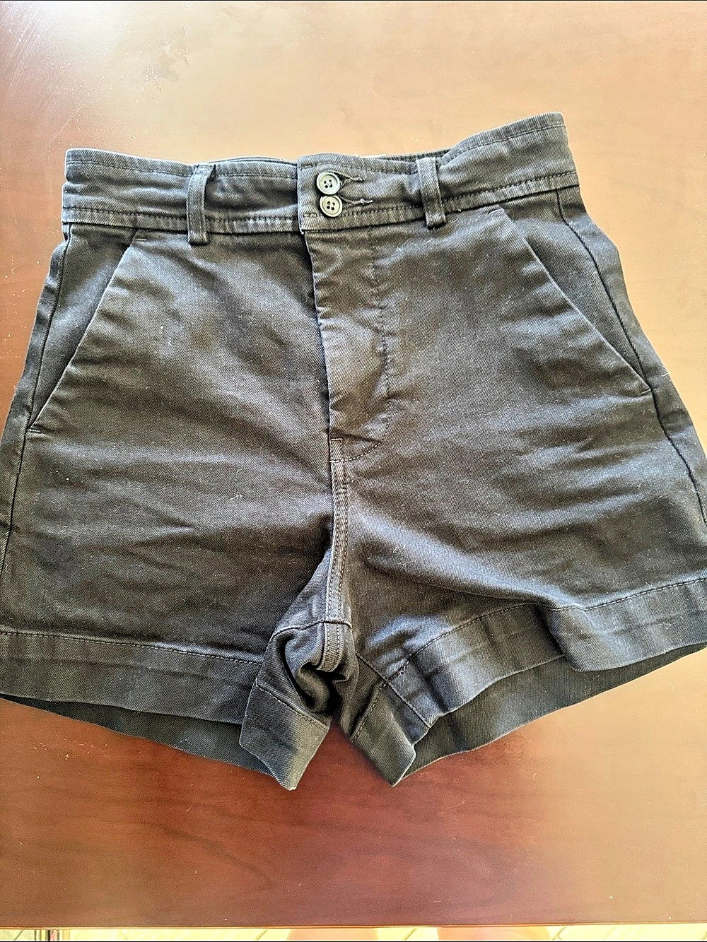 Everlane we Short High Waist Black Shorts